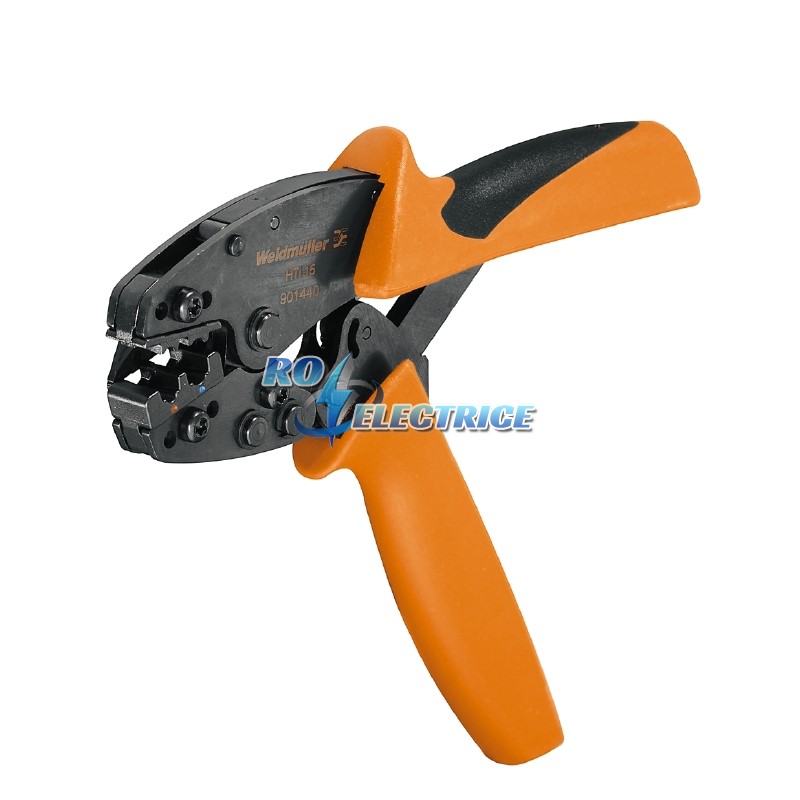HTI 15; Crimping tool, Tool for insulated cable connectors, 0.5mm?, 2.5mm?, Double crimp