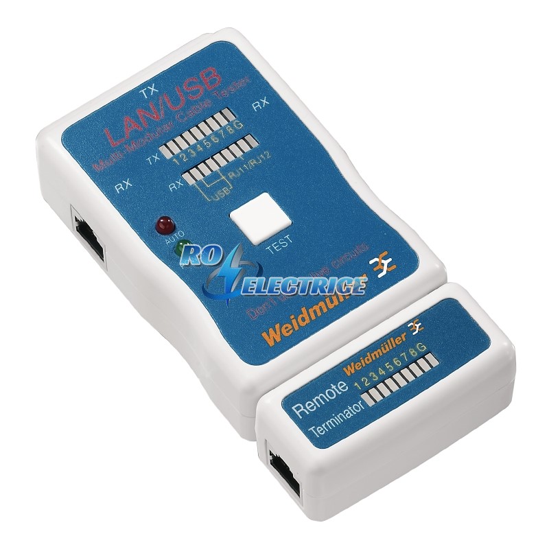LAN USB TESTER; Continuity tester for data cables