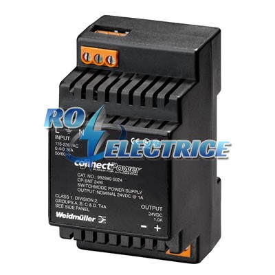 CP SNT 24W 24V 1A; Power supply, switch-mode power supply unit, 24 V