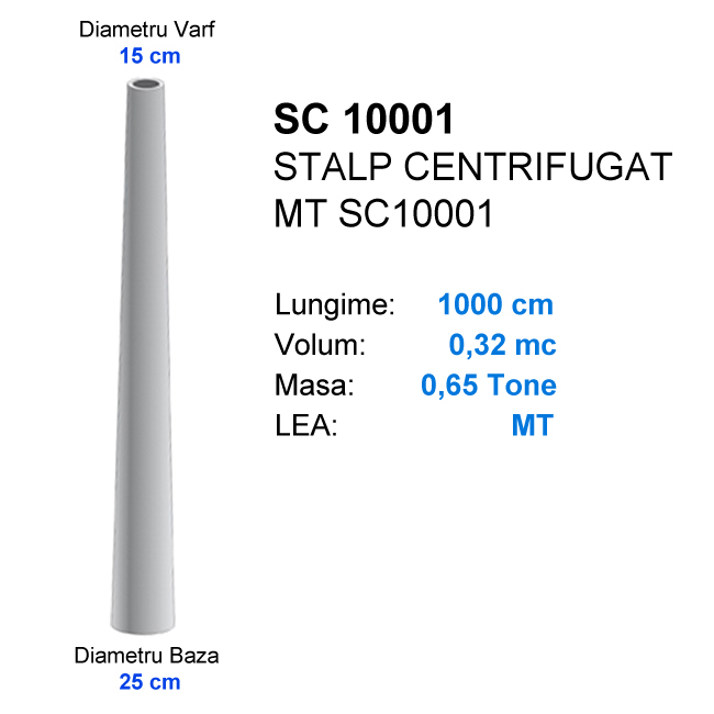 SC 10001 STALP CENTRIFUGAT MT 10001